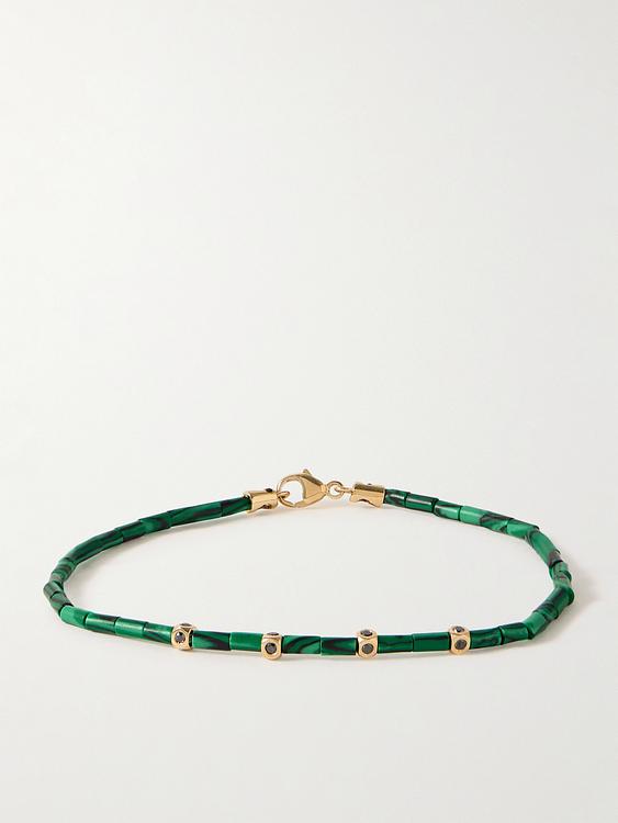 Green bracelet from Luis Morais