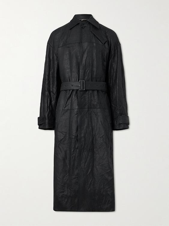 Black trench coat from Dolce&Gabbana