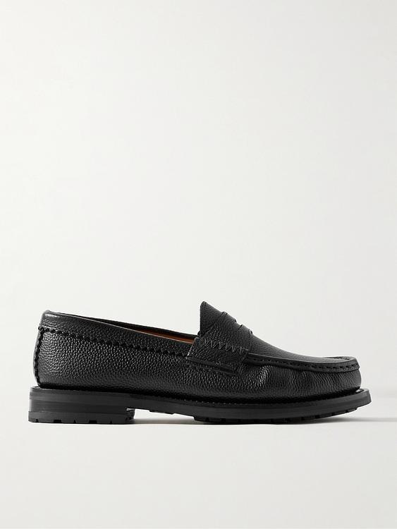 Black loafers from Yuketen