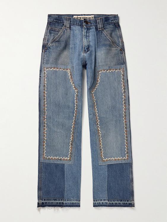 Blue jeans from Kartik Research