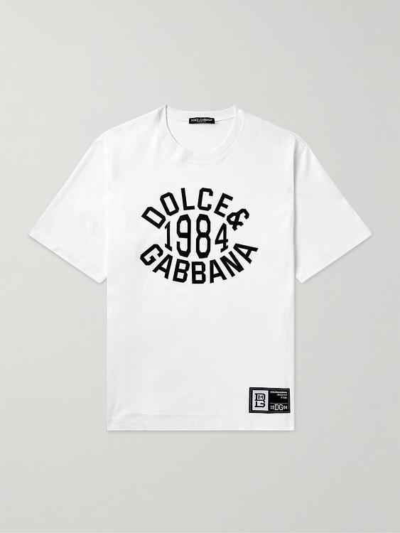 Print white t-shirt from Dolce&Gabbana
