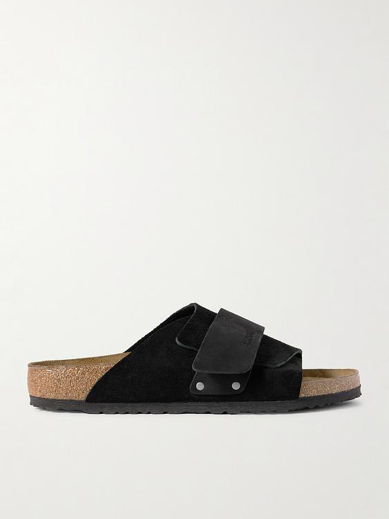 Black sandals from Birkenstock