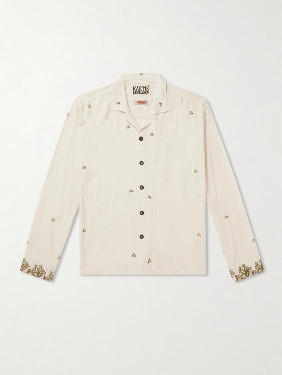 White casual shirt from Kartik Research