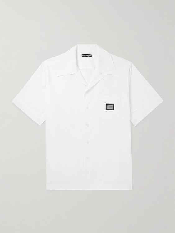 White short sleeve shirt from Dolce&Gabbana