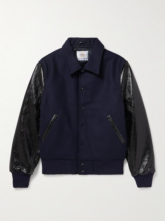 Dark blue bomber jacket from Golden Bear
