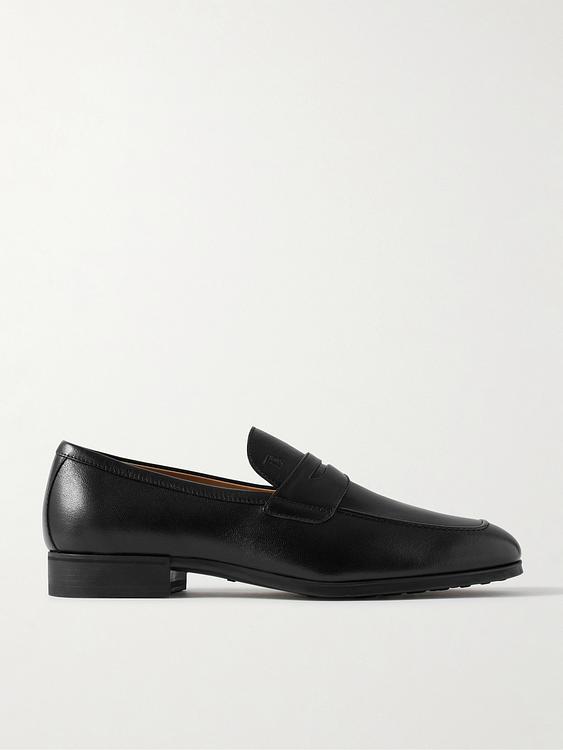 Black loafers from Tod's