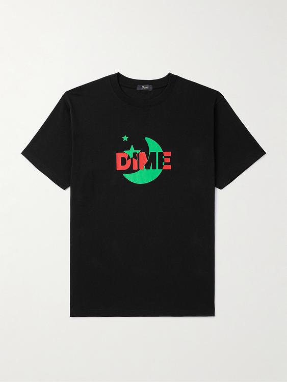 Print black t-shirt from DIME