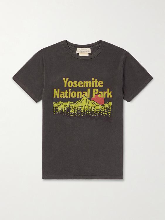 Print dark brown t-shirt from Remi Relief