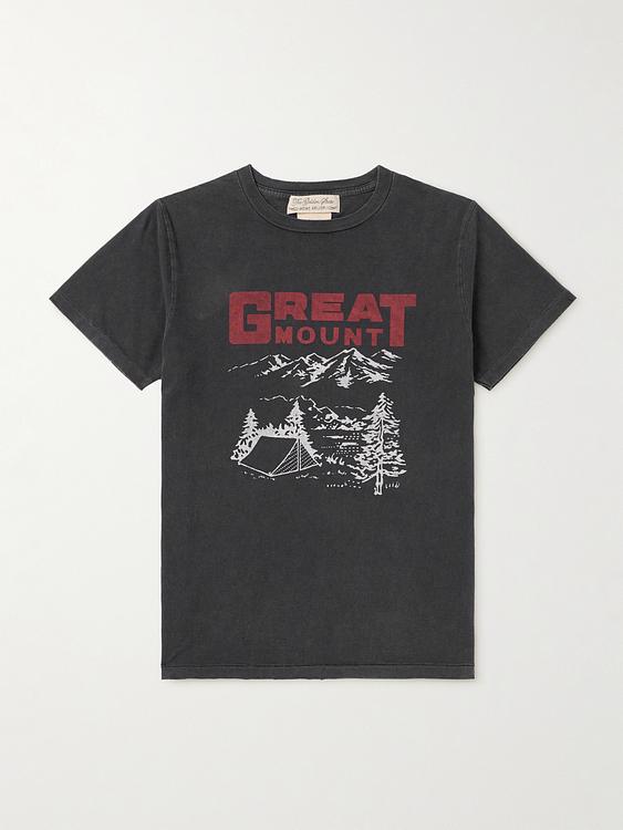 Print dark grey t-shirt from Remi Relief