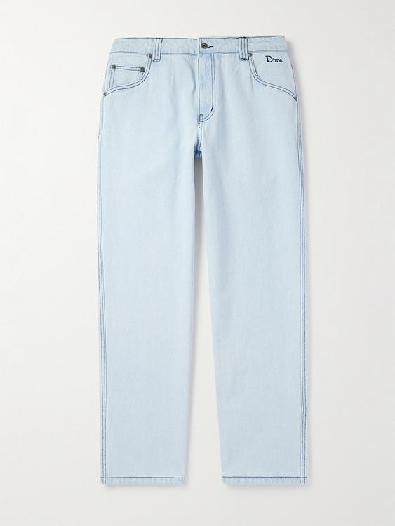 Light blue wide-leg jeans from DIME