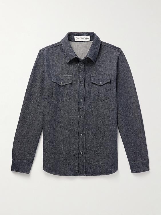 Black overshirt from God's True Cashmere