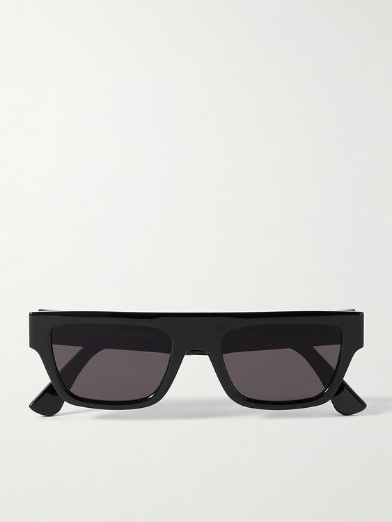 Black d-frame sunglasses from CLEAN WAVES
