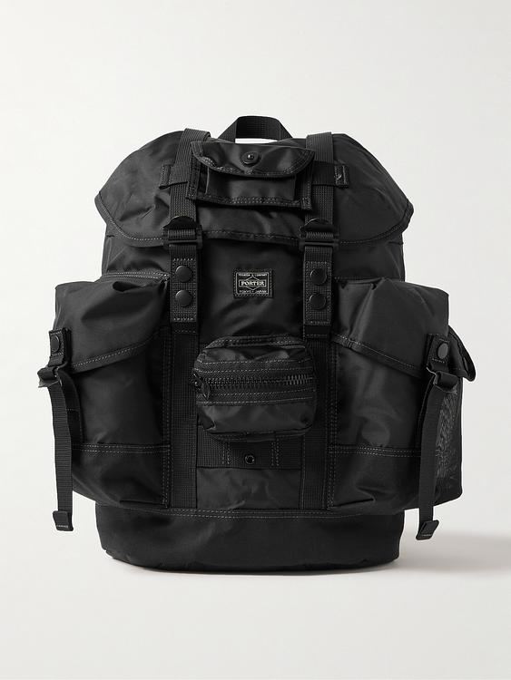 Black backpack from Porter-Yoshida and Co
