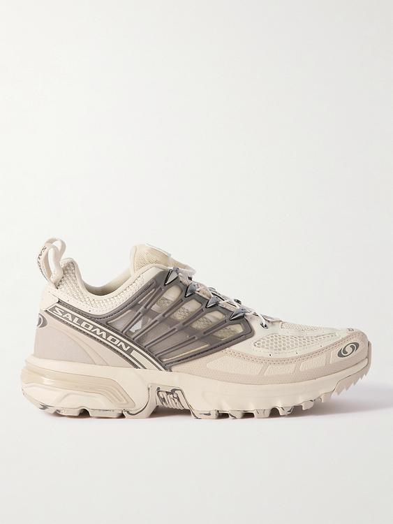 Beige sneakers from Salomon