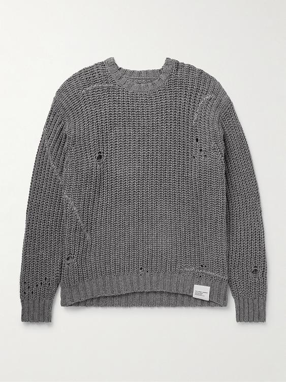 Grey sweater from Neighborhood