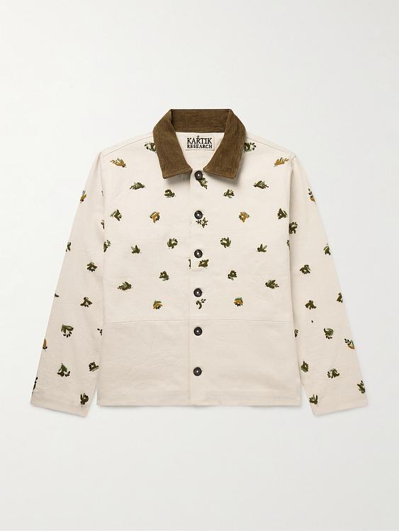 White casual jacket from Kartik Research