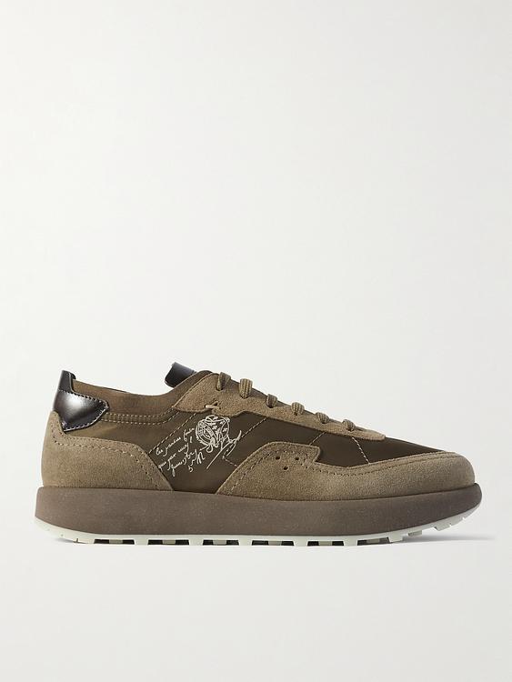 Taupe sneakers from Berluti