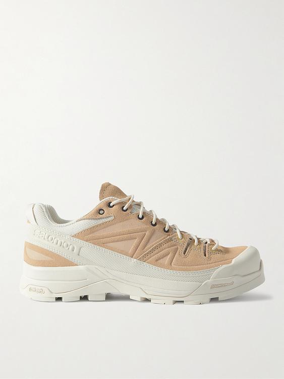 Taupe sneakers from Salomon