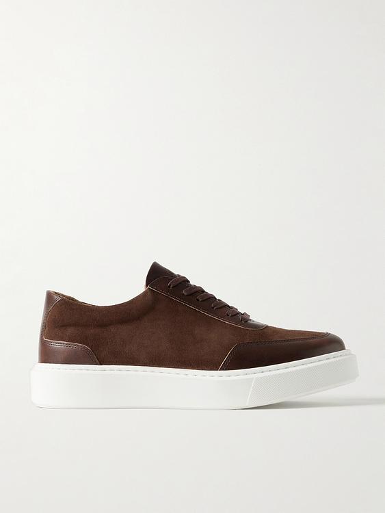 Brown sneakers from George Cleverley
