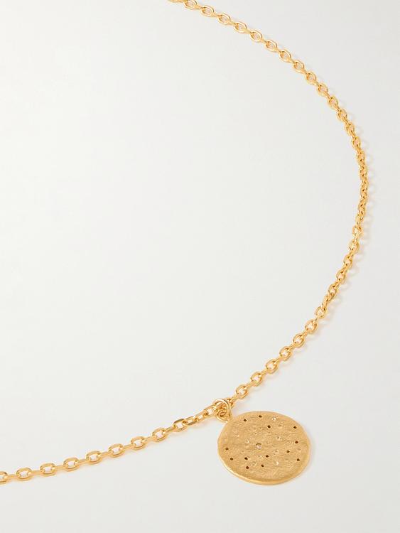 Dark yellow necklace from Mikia