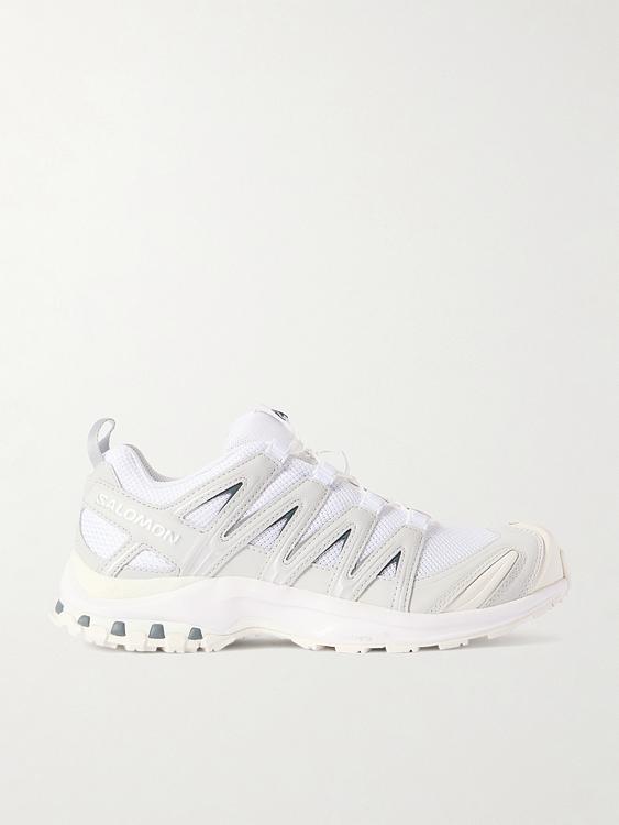 White sneakers from Salomon