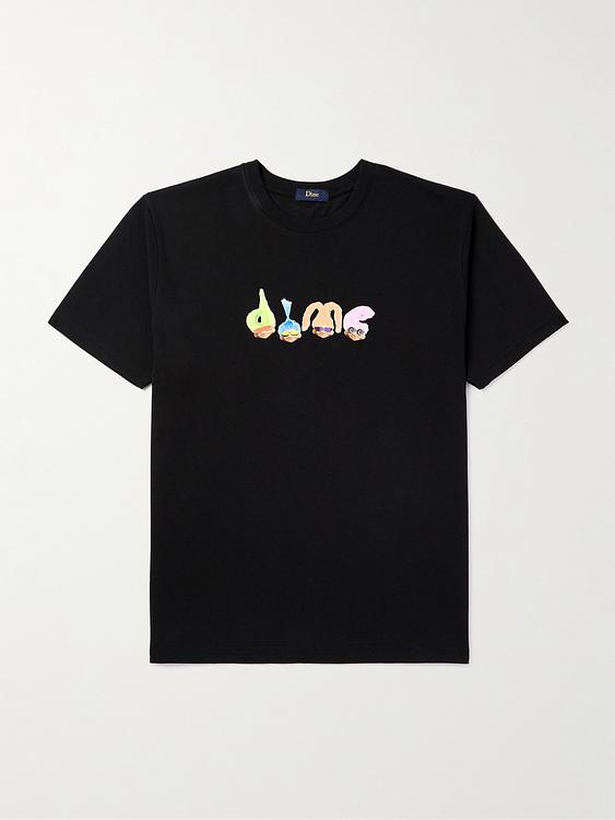 Print black t-shirt from DIME