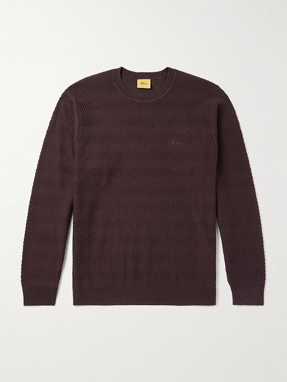 Dark brown sweater from DIME