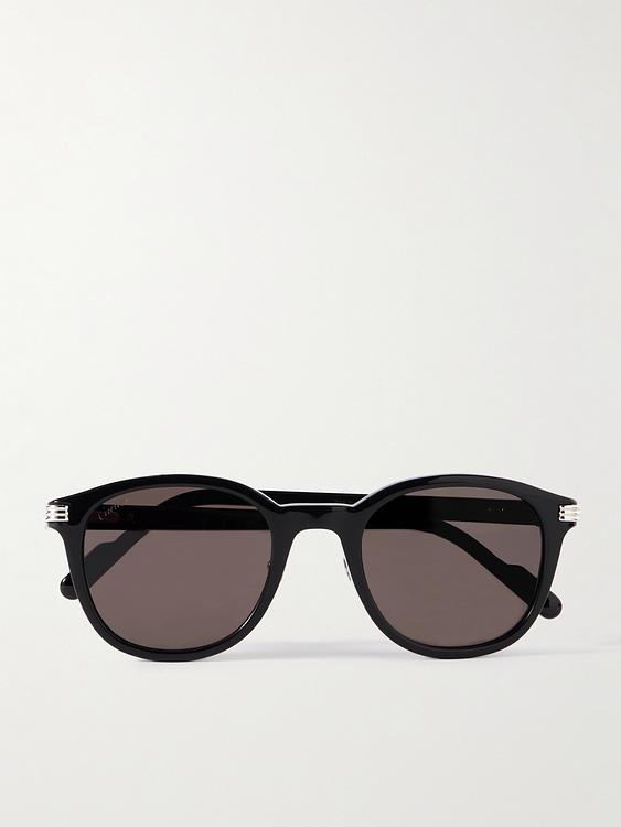 Black d-frame sunglasses from Cartier Eyewear