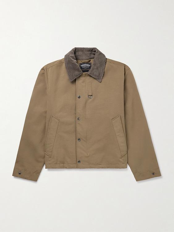 Taupe casual jacket from FrizmWORKS