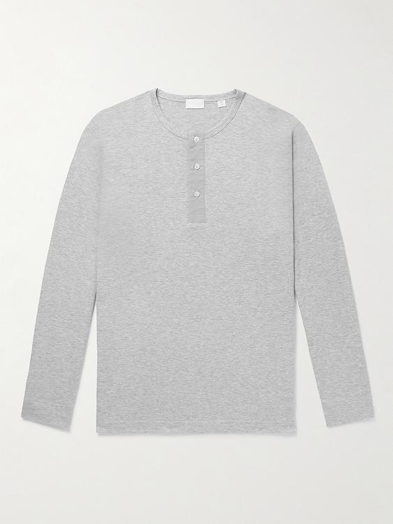 Grey henley shirt from Håndværk