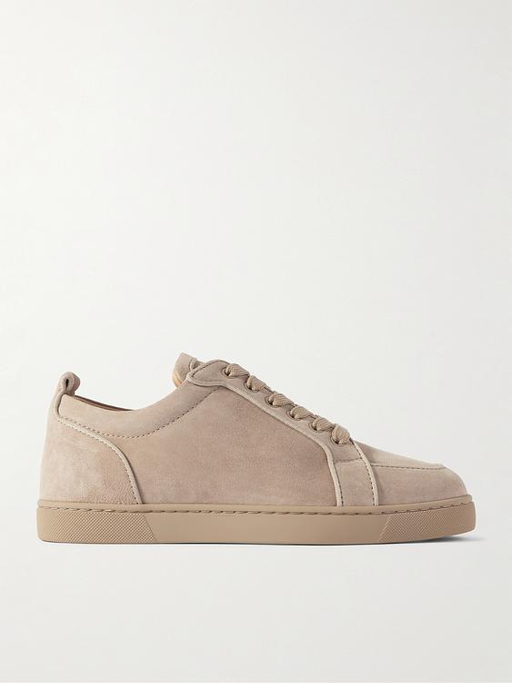 Taupe sneakers from Christian Louboutin