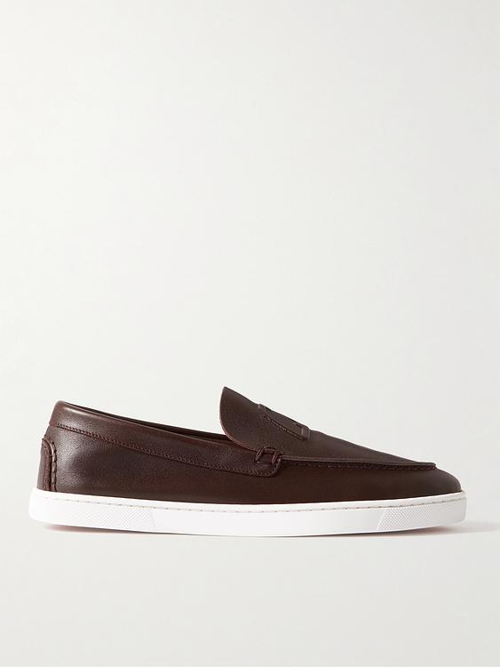 Dark brown loafers from Christian Louboutin