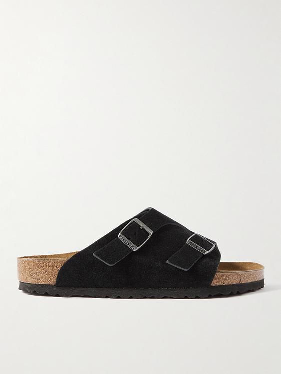 Black sandals from Birkenstock