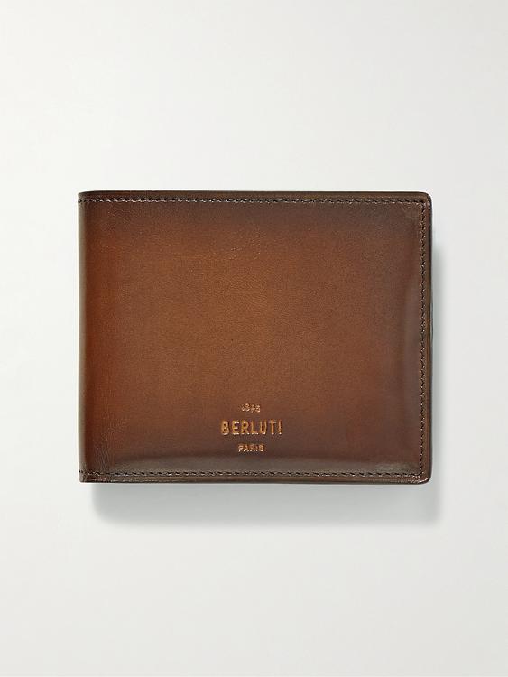 Brown wallet from Berluti