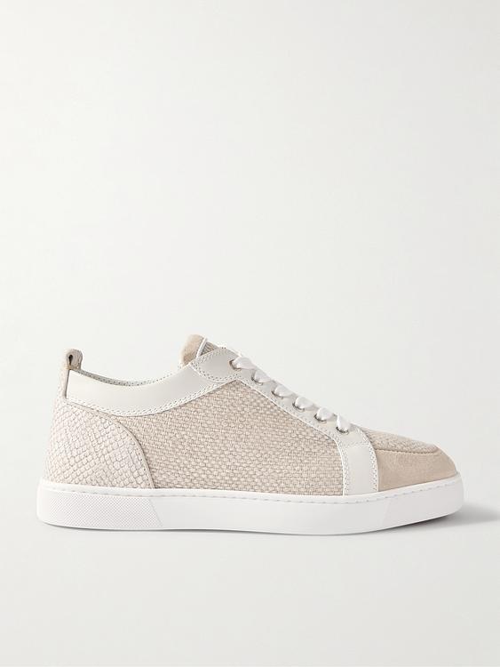White sneakers from Christian Louboutin