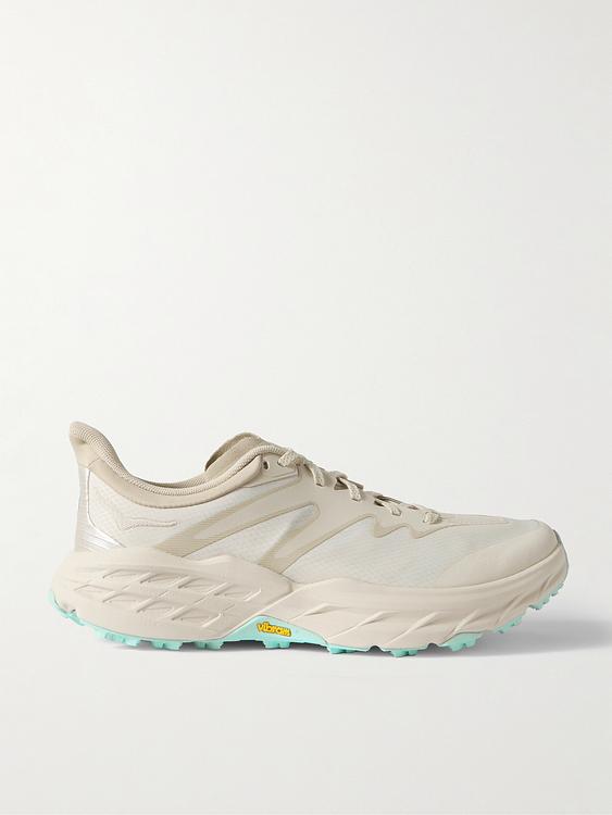 Beige sneakers from Hoka