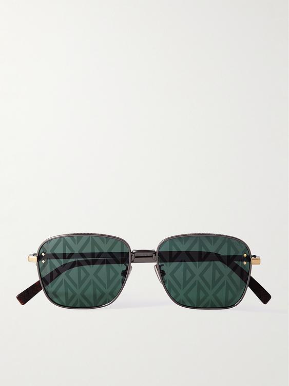 Grey d-frame sunglasses from Dior Eyewear