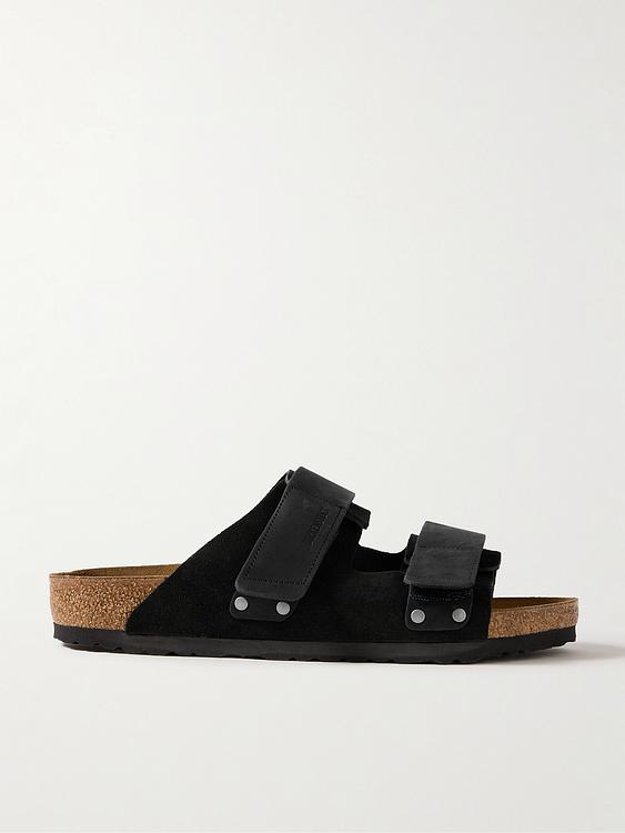 Black sandals from Birkenstock