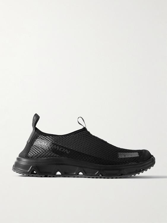 Black sneakers from Salomon
