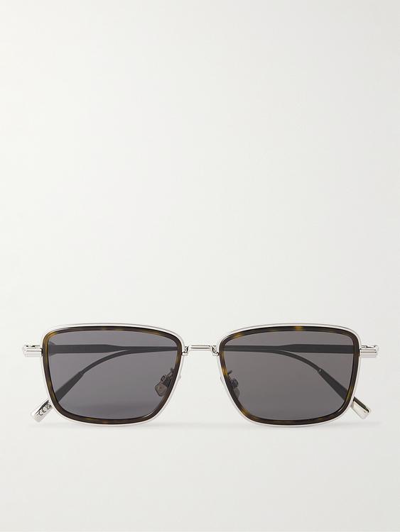 Green d-frame sunglasses from Dior Eyewear