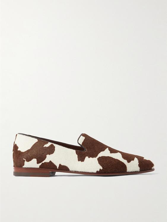 Brown loafers from Manolo Blahnik