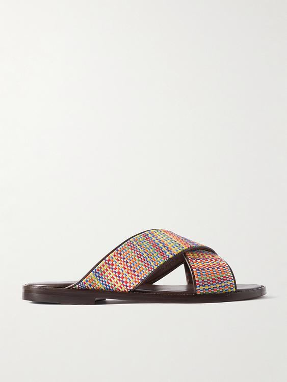 Multicolor sandals from Manolo Blahnik