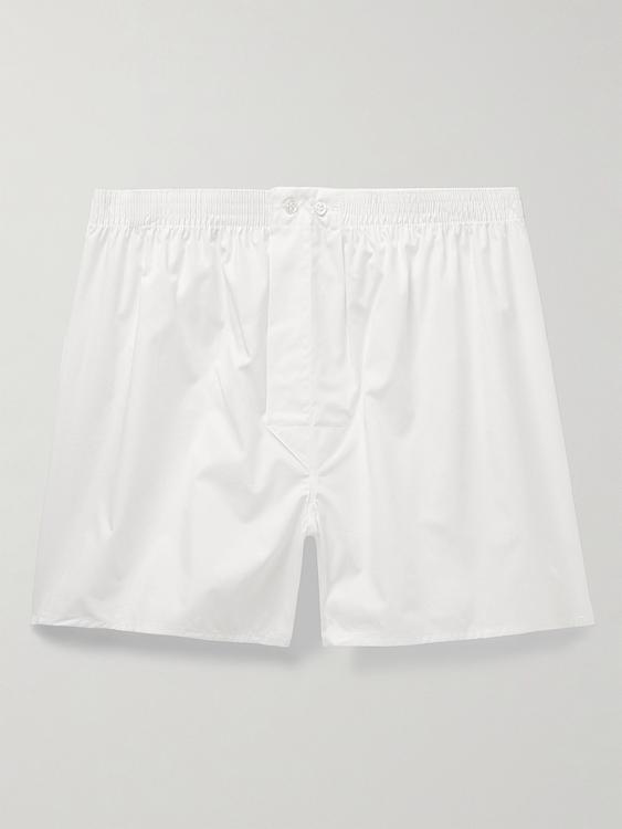 White boxer shorts from Derek Rose