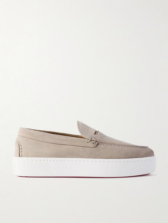 White loafers from Christian Louboutin