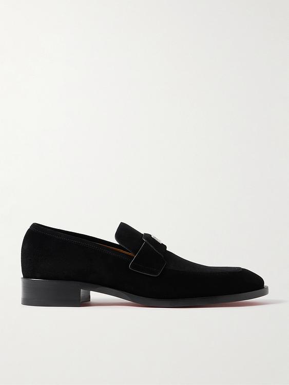 Black loafers from Christian Louboutin