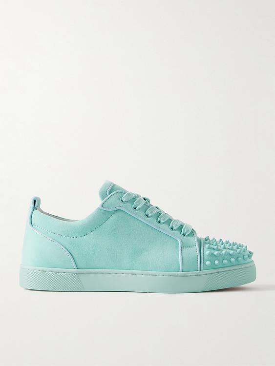 Light blue sneakers from Christian Louboutin
