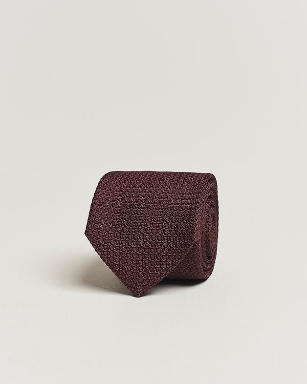 Dark brown tie from Amanda Christensen