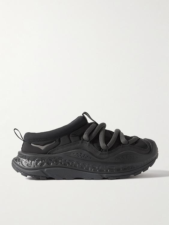 Dark grey sneakers from Hoka