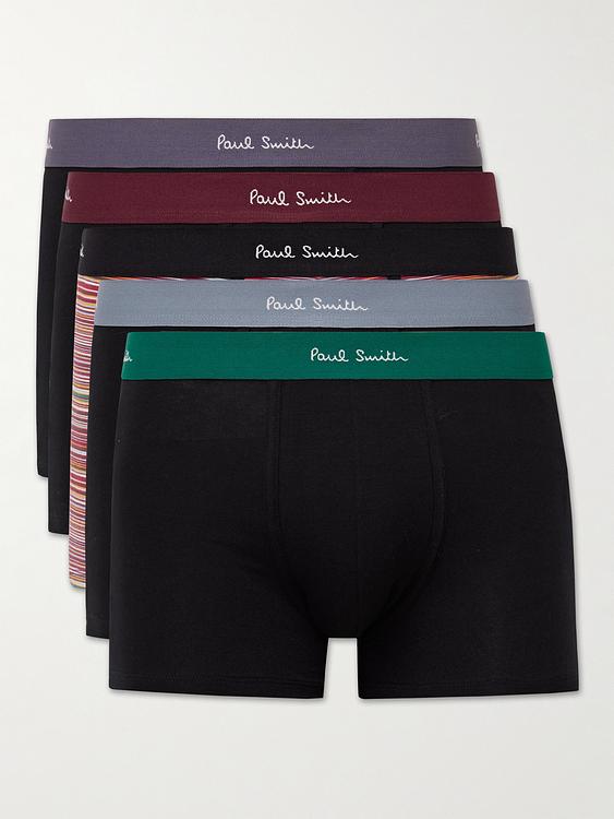 Print multicolor boxer briefs from Paul Smith