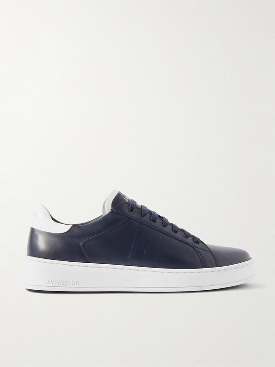 Dark blue sneakers from J.M. Weston